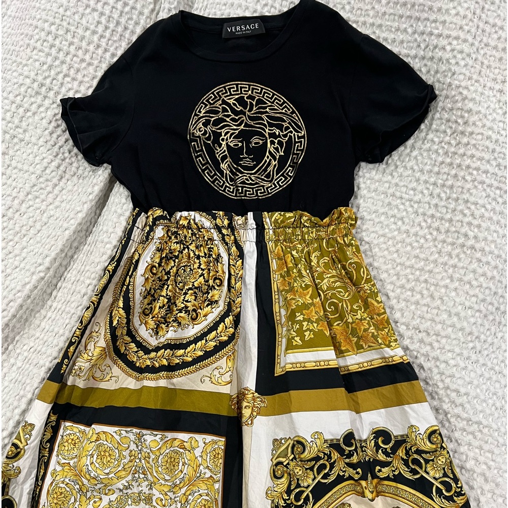 Gently worn Versace dress! Add to your princess collection as a like new item!